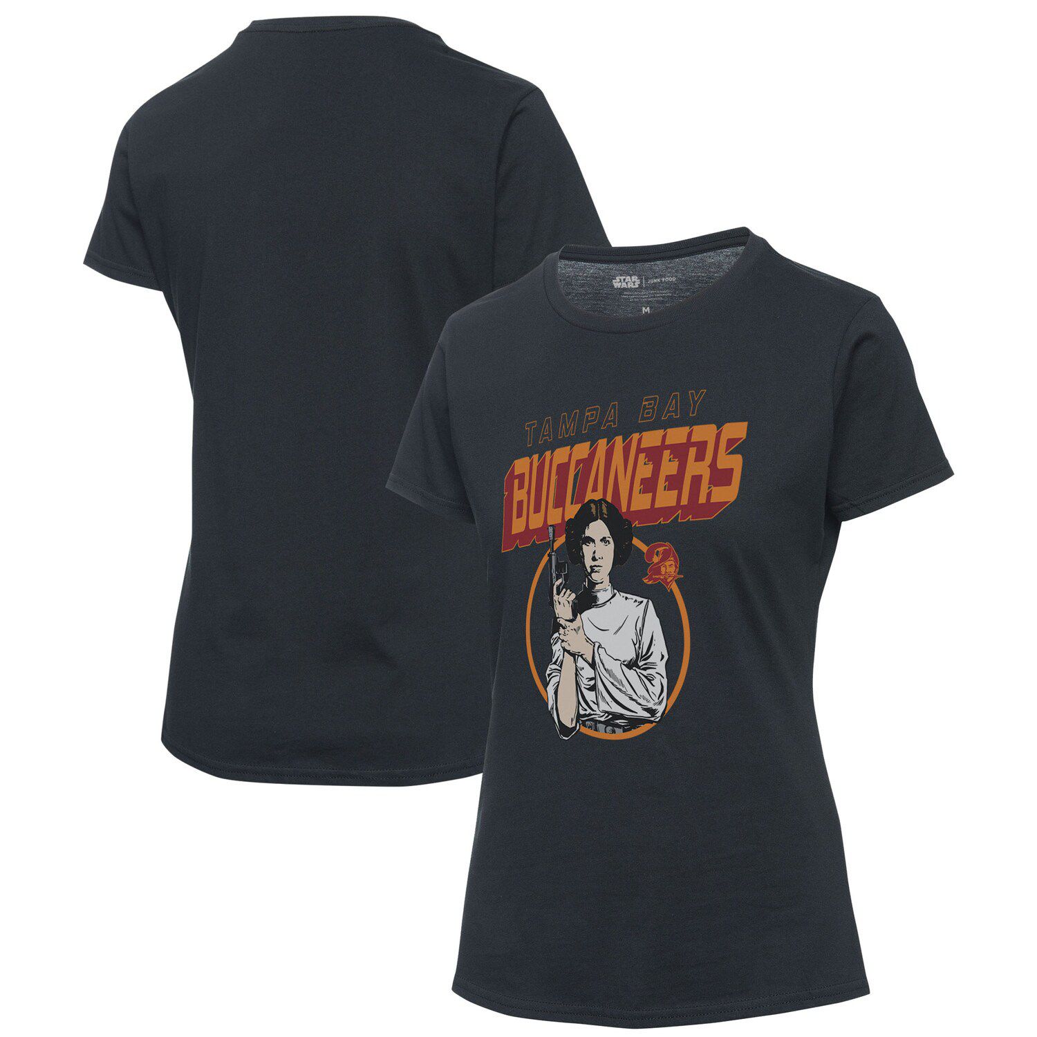 Youth Junk Food Heathered Gray Tampa Bay Buccaneers Star Wars Wookie Of The  Year T-Shirt