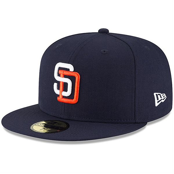 47 San Diego Padres Navy Logo Cooperstown Collection Clean Up Adjustable Hat