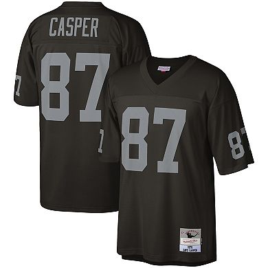 Men's Mitchell & Ness Dave Casper Black Las Vegas Raiders 1976 Legacy Replica Jersey