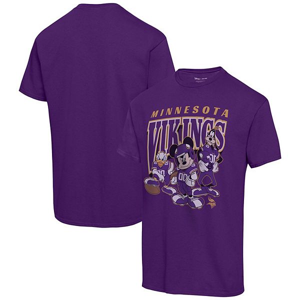 Junk Food Clothing, Shirts, Mens Purple Minnesota Vikings Short Sleeve  Short