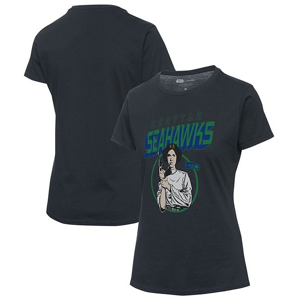 Seattle Seahawks T-Shirt Kids size 8 Green T Shirt Bold Graphic NFL Apparel  M