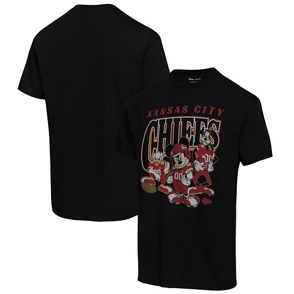 47 Kansas City Chiefs Black Match Short Sleeve Fashion T Shirt