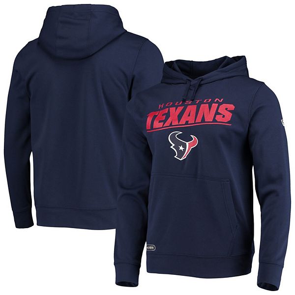 Men's New Era Navy Houston Texans Combine Authentic Stated Fleece ...