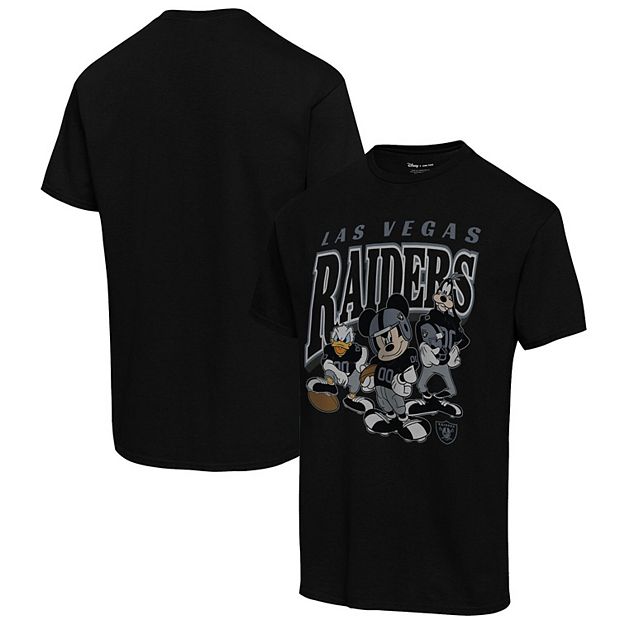 Product Detail  LAS VEGAS RAIDERS MICKEY HUDDLE UP KIDS TEE