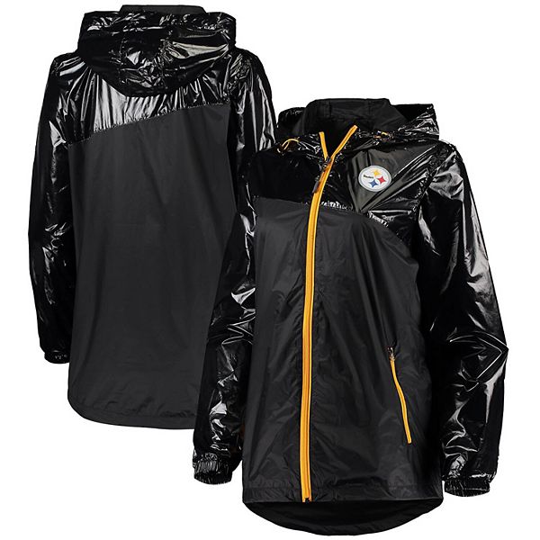 G-III for Her Women's Pittsburgh Steelers Centerfield Black Jacket