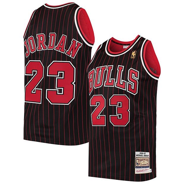 Michael jordan hot sale striped jersey