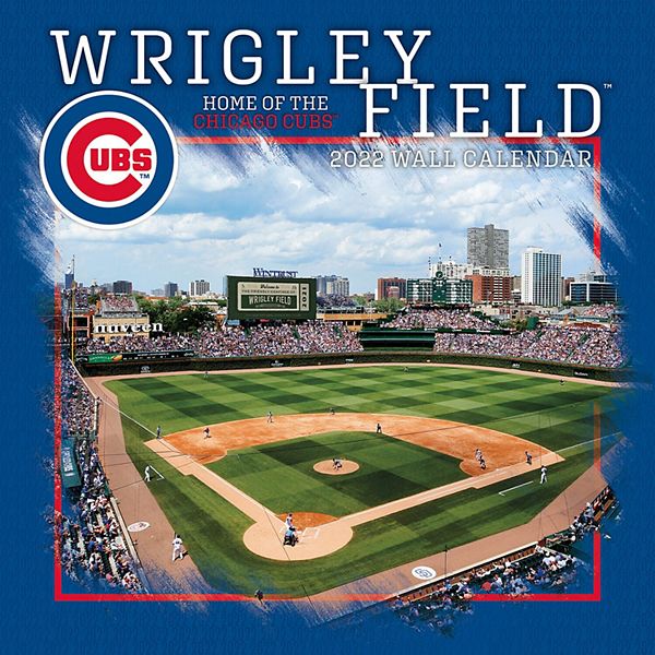 Chicago Cubs Calendar 2022 Chicago Cubs 2022 Wrigley Field Wall Calendar