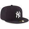 Men's New Era Navy New York Yankees Side Patch 1998 World Series 59FIFTY Fitted Hat