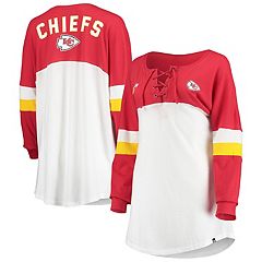 Men's NFL x Darius Rucker Collection by Fanatics White Kansas City Chiefs Woven Button-Up T-Shirt