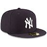 Men's New Era Navy New York Yankees Side Patch 2000 Subway World Series 59FIFTY Fitted Hat
