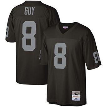 Men's Mitchell & Ness Ray Guy Black Las Vegas Raiders 1976 Legacy Replica Jersey