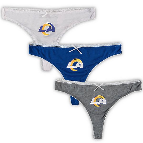 Concepts Sport Men's White, Charcoal Los Angeles Rams Big and Tall