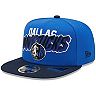 Men's New Era Blue Dallas Mavericks Bold 9FIFTY Snapback Hat