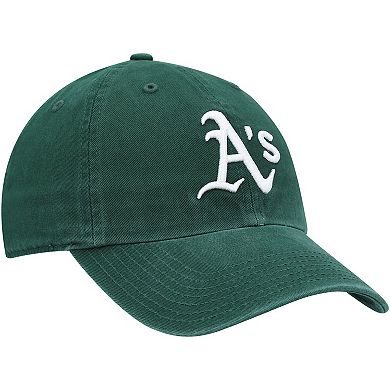 Youth '47 Green Oakland Athletics Team Logo Clean Up Adjustable Hat