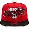 Men's New Era Red Houston Rockets Bold 9FIFTY Snapback Hat