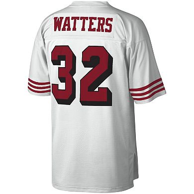 Men's Mitchell & Ness Ricky Watters White San Francisco 49ers Legacy Replica Jersey