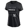 Women's Nike Black New York Yankees Baseball Club T-Shirt