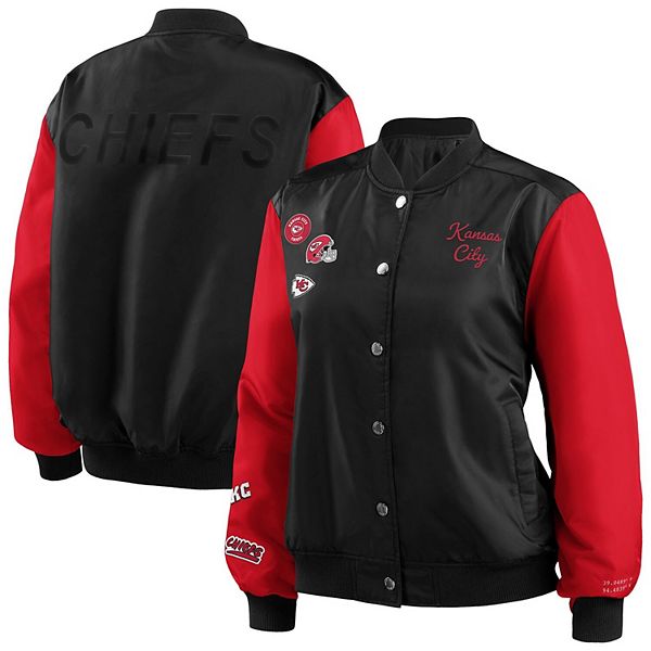 Kansas City Chiefs WEAR by Erin Andrews Bomber Jacket - Womens