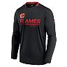 Men's Fanatics Branded Red Calgary Flames Authentic Pro Locker Room Long Sleeve T-Shirt