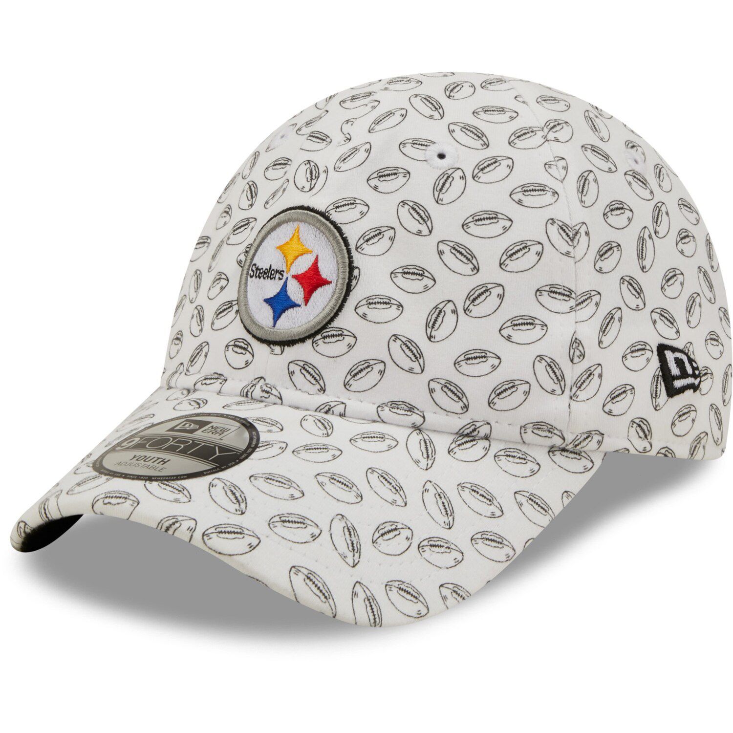 Pittsburgh Steelers New Era 9Twenty YOUTH Core Classic Adjustable Cap Hat  $25