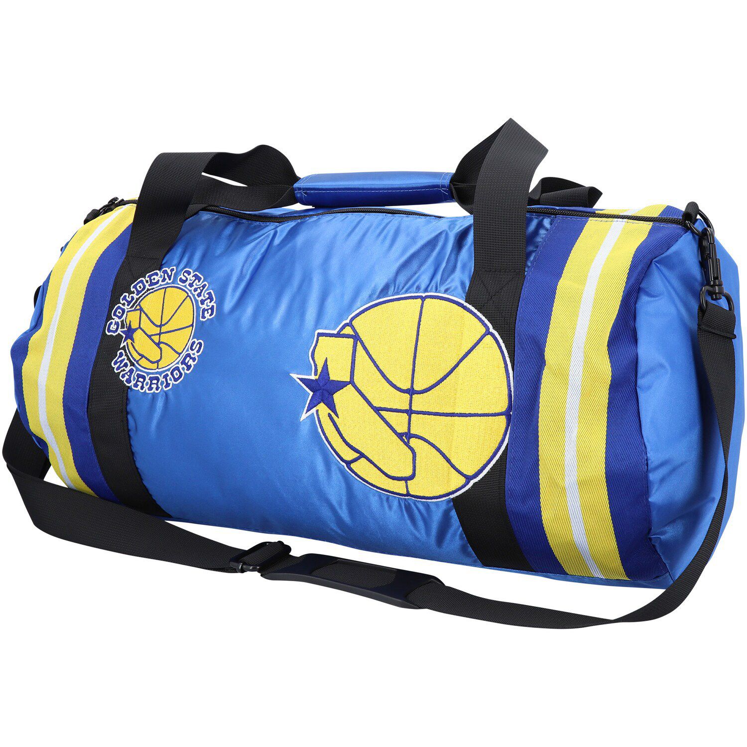 Image for Unbranded Mitchell & Ness Golden State Warriors Satin Duffel Bag at Kohl's.