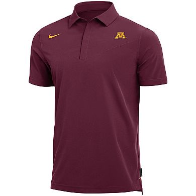Men's Nike Maroon Minnesota Golden Gophers 2021 Coaches Performance Polo