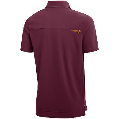 Men's Nike Maroon Minnesota Golden Gophers 2021 Coaches Performance Polo