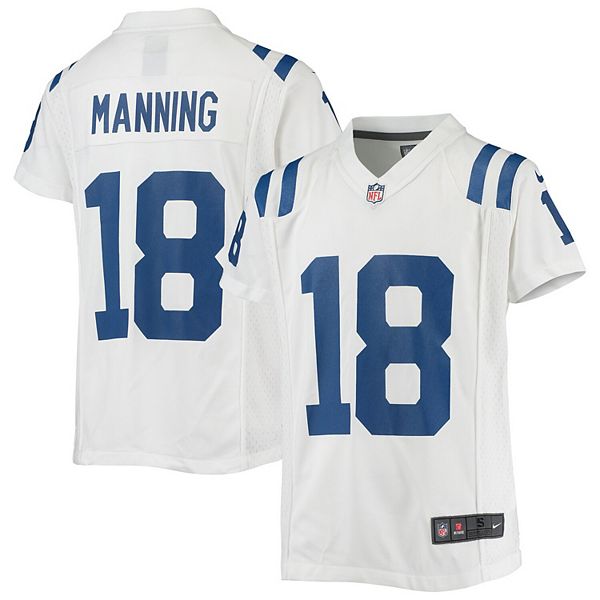 Youth Nike Peyton Manning White Indianapolis Colts Retired Player