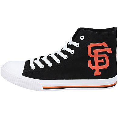 Men's FOCO San Francisco Giants Big Logo High Top Canvas Shoes