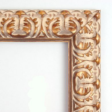 Amanti Art Florentine Metallic Gold Finish Wood Wall Mirror