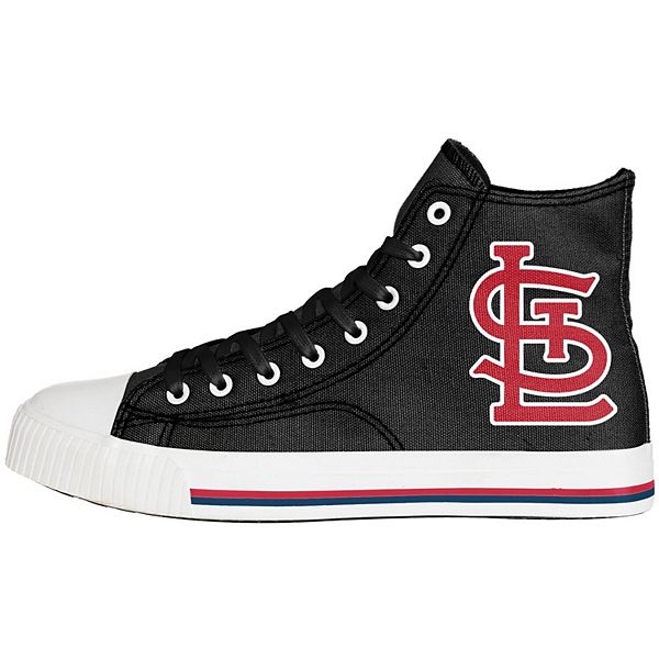 FOCO Men's St. Louis Cardinals Big Logo High Top Canvas Shoes - Macy's
