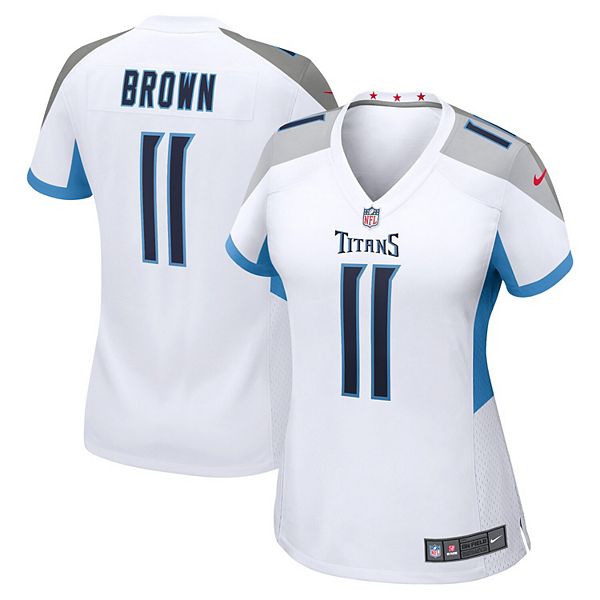 Women's Nike AJ Brown White Tennessee Titans Game Jersey