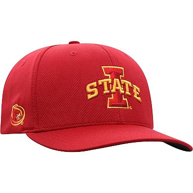 Men's Top of the World Cardinal Iowa State Cyclones Reflex Logo Flex Hat