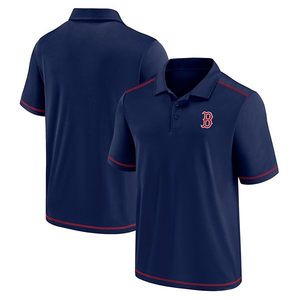 Men's Fanatics Branded Navy/Red Boston Red Sox Primary Logo Polo Combo Set