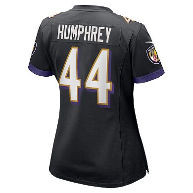 Women's Nike Marlon Humphrey Black Baltimore Ravens Game Jersey