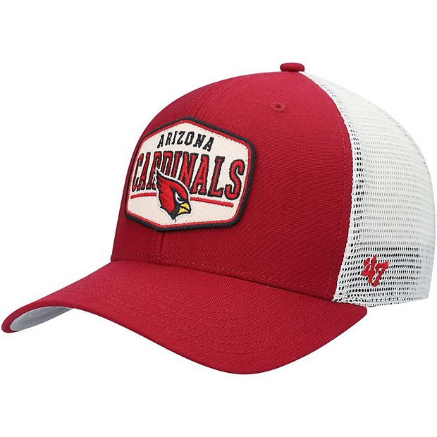 Lids Arizona Cardinals '47 Trucker Snapback Hat - Cardinal/White