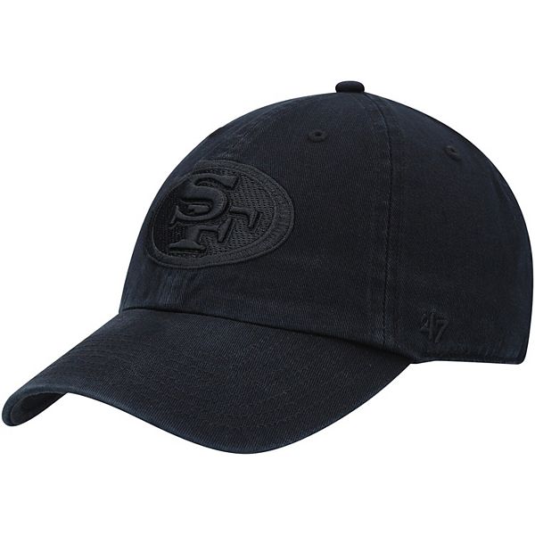 47 Brand San Francisco 49ers OTC Cleanup Adjustable Hat - Black – Hat Club