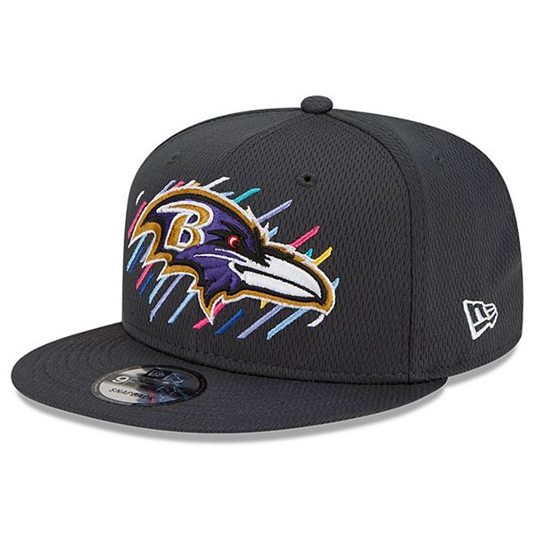 Men's New Era Charcoal Baltimore Ravens 2021 NFL Crucial Catch 9FIFTY  Snapback Adjustable Hat