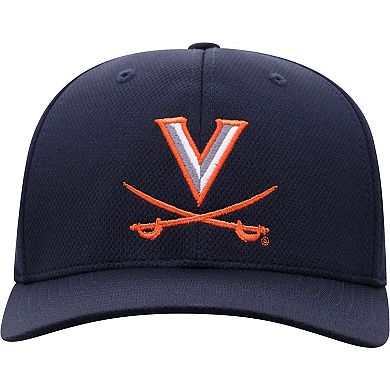 Men's Top of the World Navy Virginia Cavaliers Reflex Logo Flex Hat
