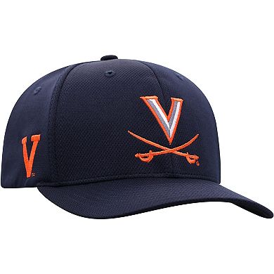Men's Top of the World Navy Virginia Cavaliers Reflex Logo Flex Hat