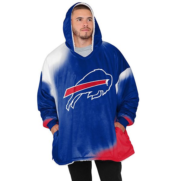 Men's Fanatics Branded Josh Allen Royal Buffalo Bills Player Icon Name & Number Pullover Hoodie