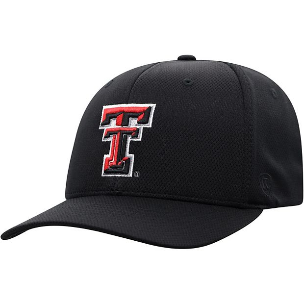 Texas Tech Red Raiders 2T PFG Mesh Red Columbia Flex Hat