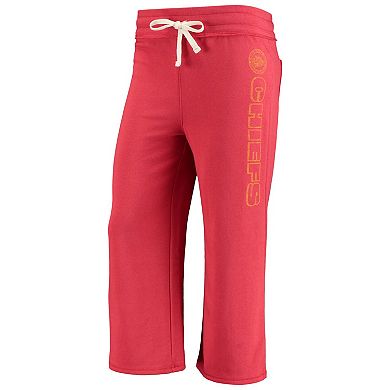 Women's Junk Food Red Kansas City Chiefs Cropped Pants