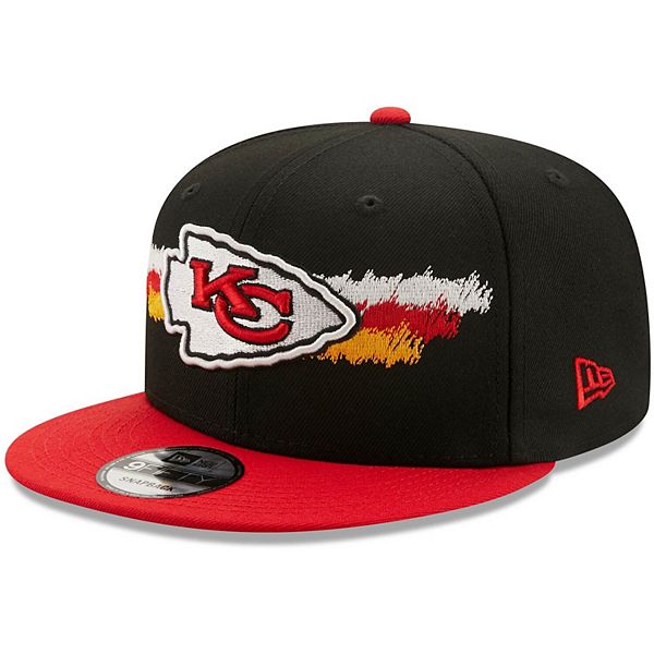 New Era 9FIFTY Scribble Kansas City Chiefs Snapback Hat Black-Red