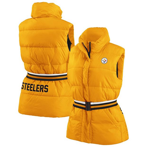 WEAR by Erin Andrews Steelers Full-Zip Utility Jacket - Women's