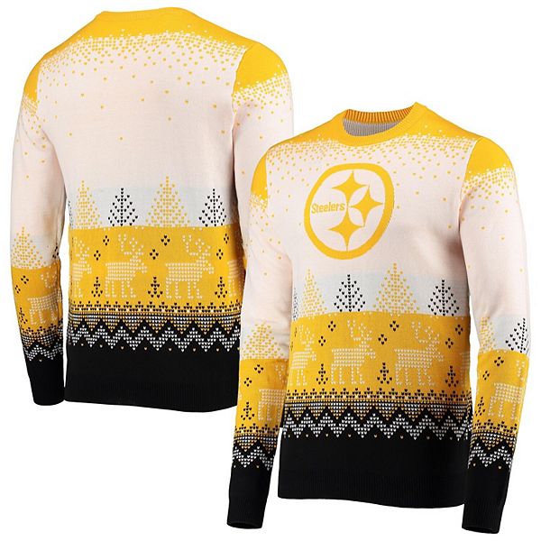 NFL Pittsburgh Steelers Family 3D Knitted Christmas Sweater Custom Number  And Name - YesItCustom