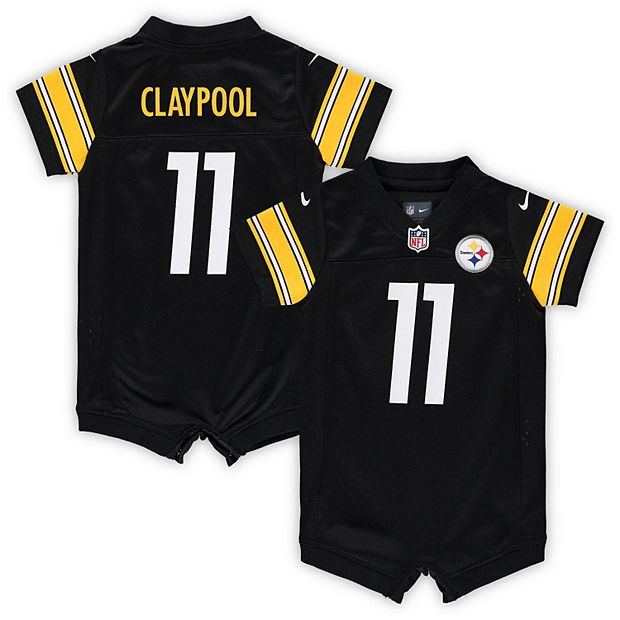 Nike Pittsburgh Steelers Men's Game Jersey - Chase Claypool - Black