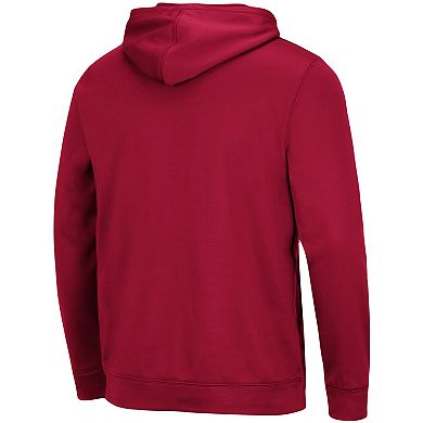 Men's Colosseum Cardinal Stanford Cardinal Lantern Pullover Hoodie
