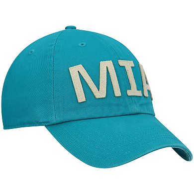 Women's '47 Aqua Miami Dolphins Finley Clean Up Adjustable Hat
