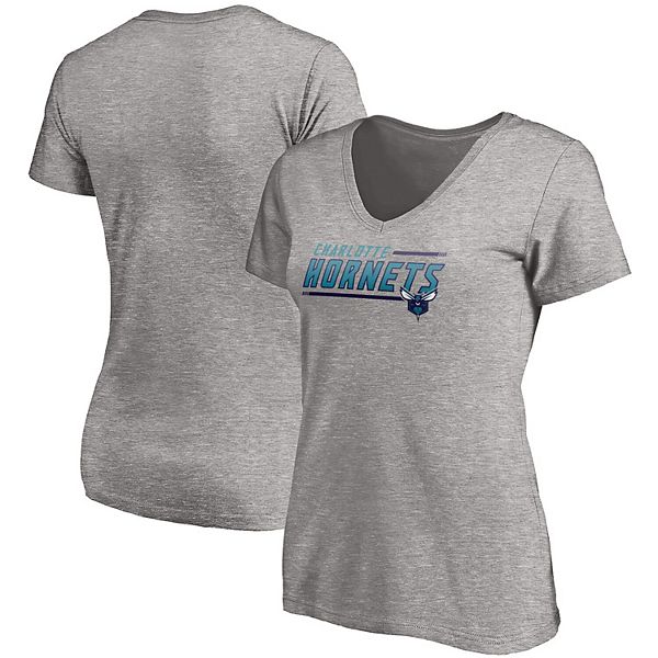 Fanatics Branded Boston Bruins Women's White Team Pride Logo V-Neck T-Shirt